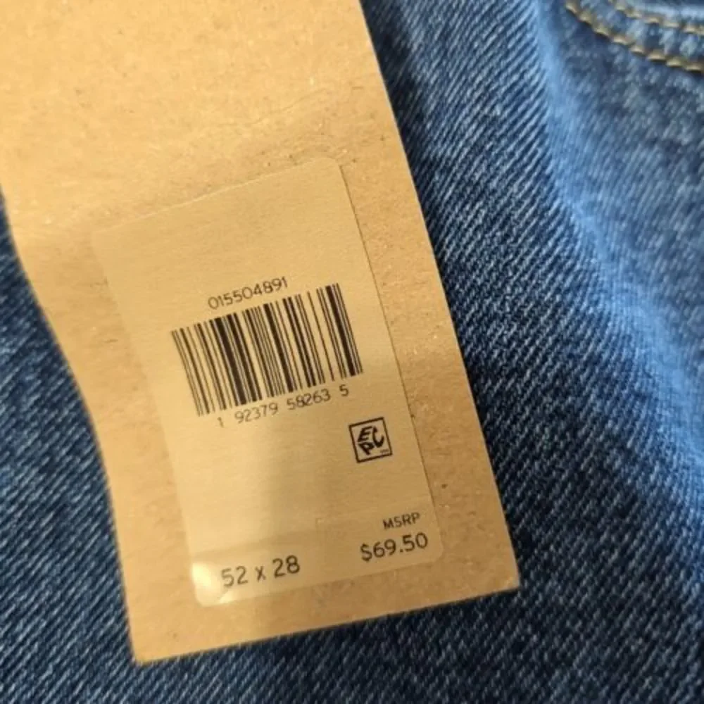 Levi Strauss 550 Men's Big/Tall 52 x 28 Relaxed Fit Tapered Leg Jeans‎ NWT!